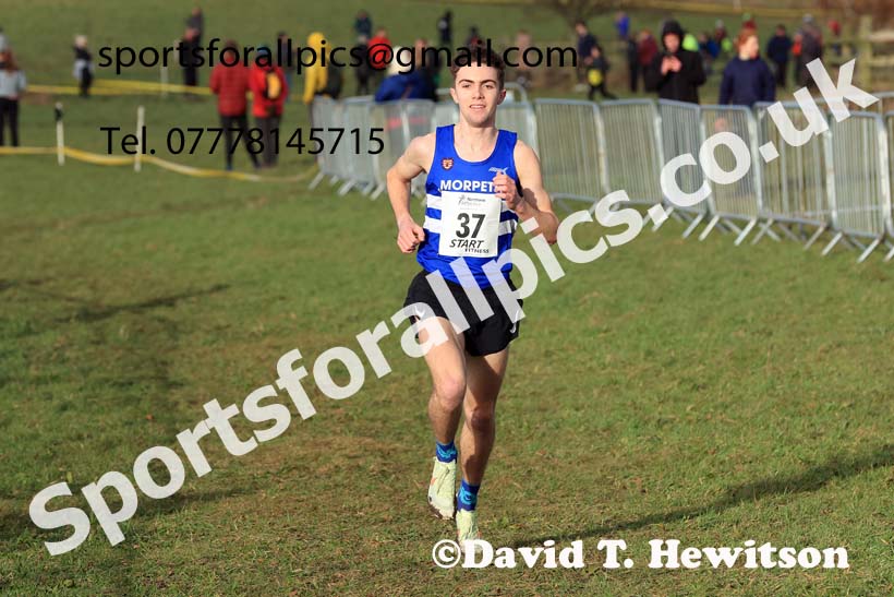 Junior Mens 2024 Northern Cross Country Champs., Sedgefield. Photo: David T. Hewitson/Sports for All Pics